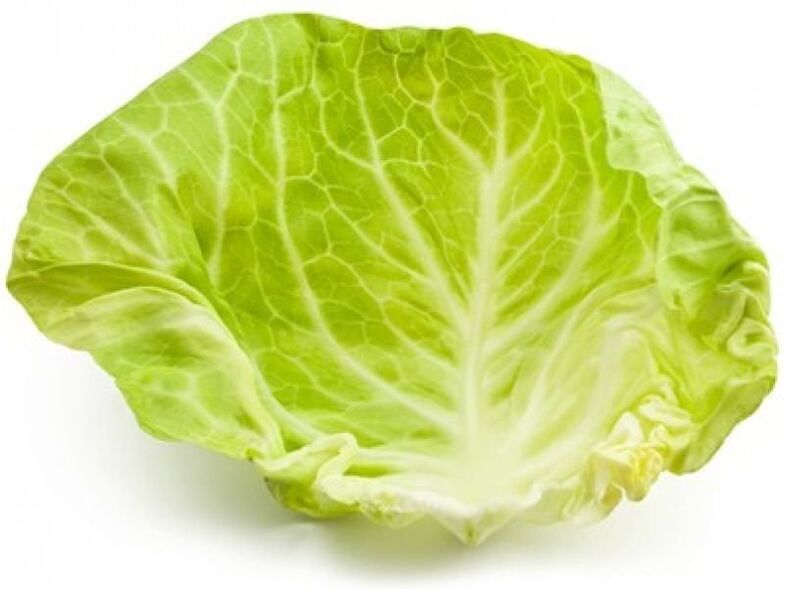 Капуста жалбырагын моюнга сүйкөп койсоңуз, остеоходроз оорусунан арылууга жардам берет.